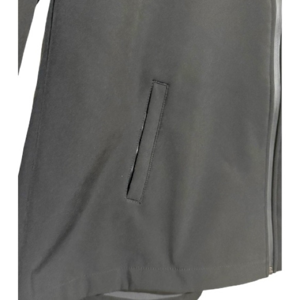 Fabletics Black Softshell Hooded Jacket Full Zip … - image 7